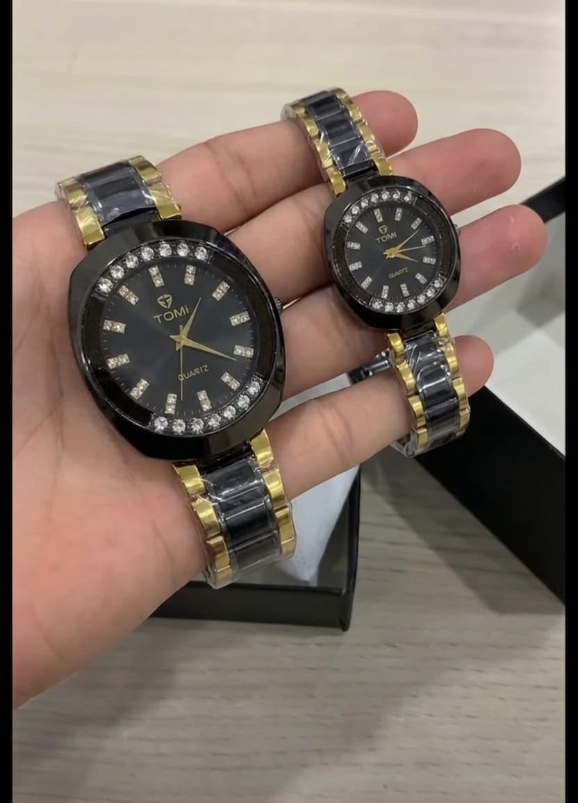 TOMI Luxury Couple Watch Set