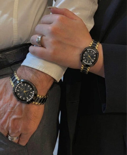 TOMI Luxury Couple Watch Set