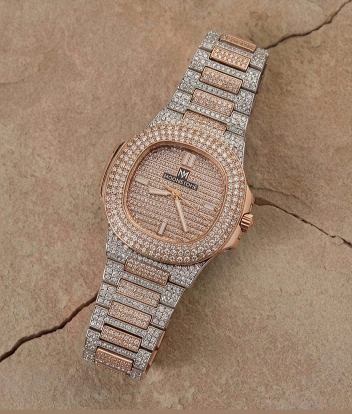 Moonstone Rose Royale Watch